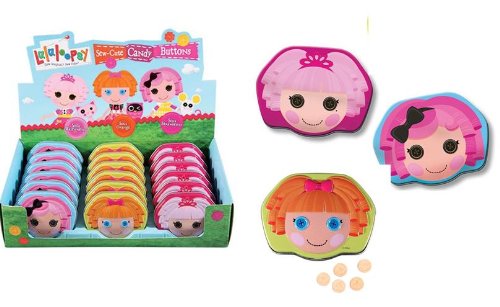 Lalaloopsy Sew Cute Buttons Shape Candy - 3 pc Set