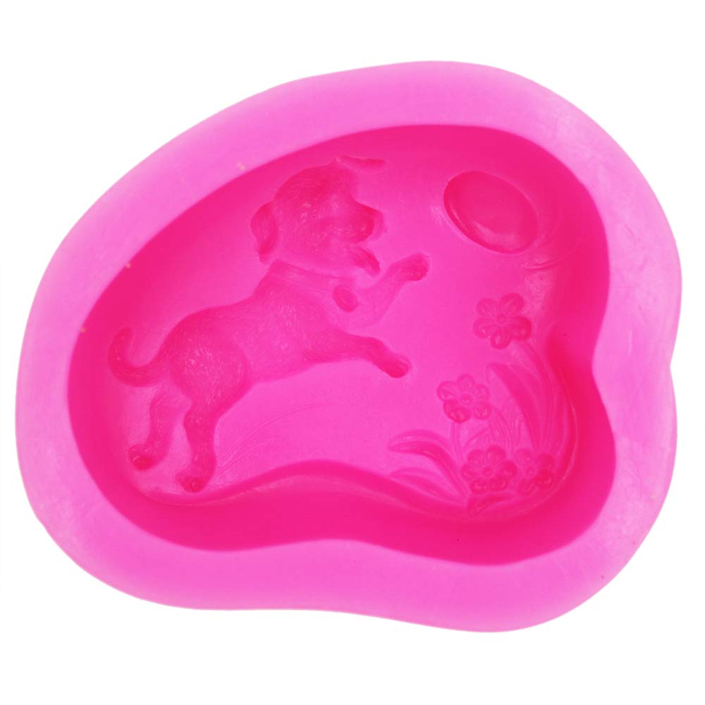 Dog Frisbee Soap Molds S297 Craft Art Silicone Soap Mold Craft Molds DIY Handmade soap molds
