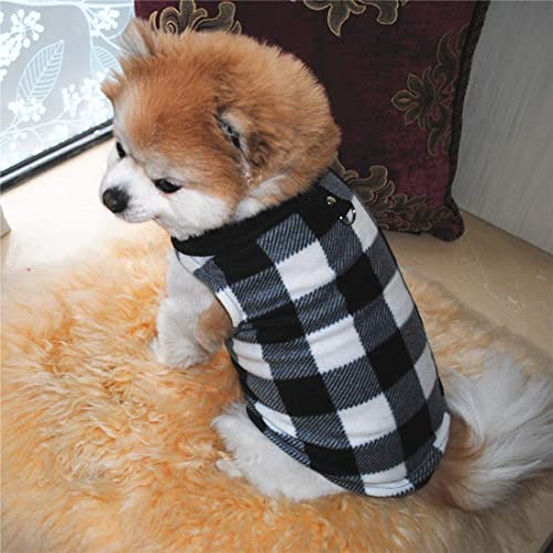 Pixriy Dog Sweater, Soft Fleece Vest With Leash Ring Dogs Pullover Jacket Winter Pet Dog Clothes For Puppy Small Dogs Cats Teddy Chihuahua Yorkshire For Christmas  thumb #4