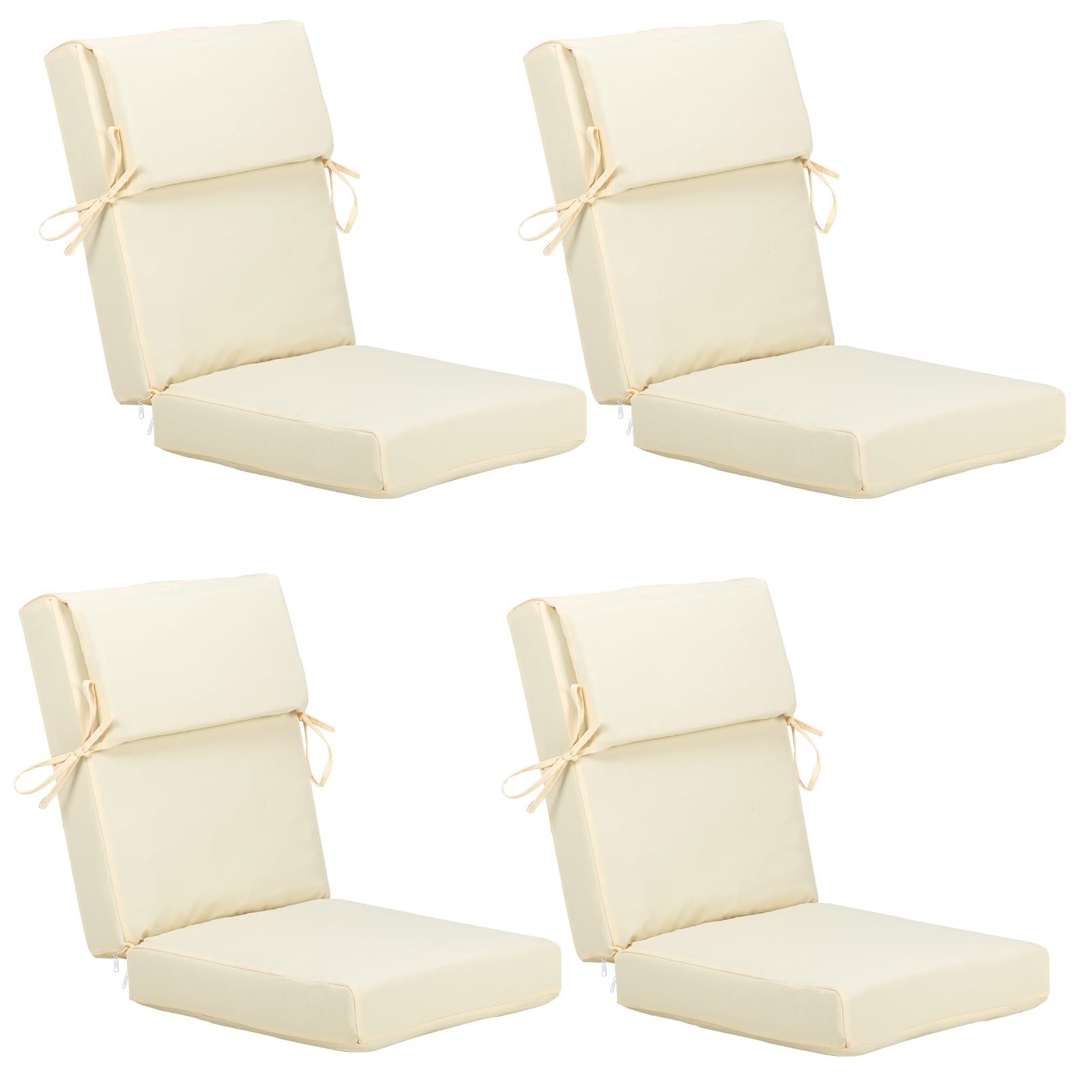 Outdoor Chair Cushions DLLDLGG U-Shaped Wicker Seat Cushion