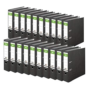 DINOR Wolkenmarmor Aktenordner, 20er Pack