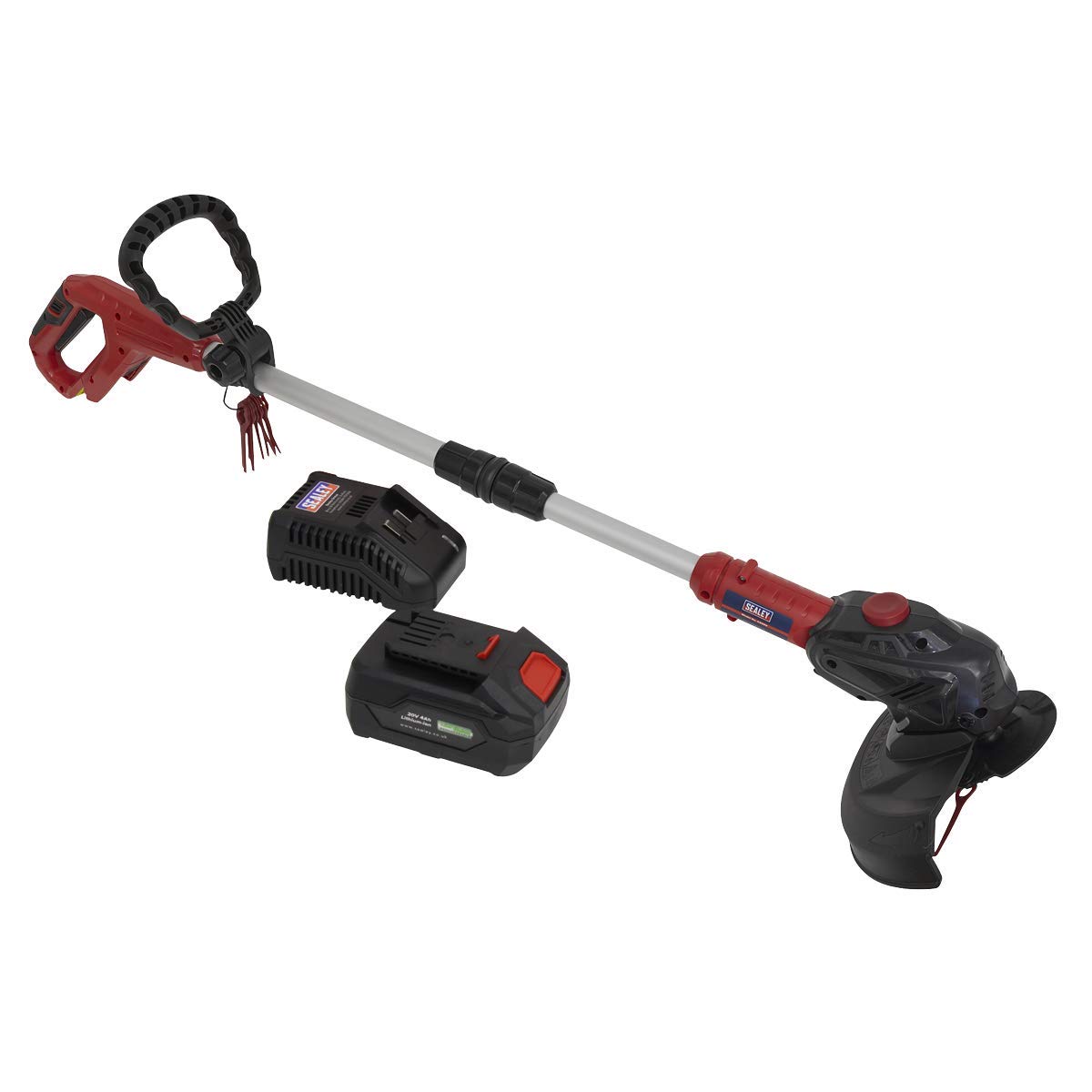 Sealey 20V SV20 Series Cordless Trimmer with 4Ah Battery & Charger - CS20VCOMBO4