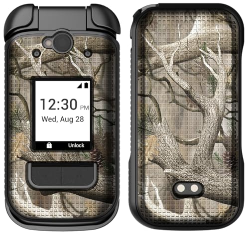 Holster Combo for Sonim XP3plus 5G Flip Phone Case with Belt Clip - Camo - image 4