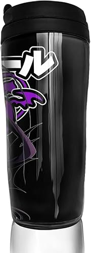 Miniatura 4 de Ekocev Anime High School Dxd Akeno Himejima - Tazas de café portátiles con doble aislamiento al vacío, tazas de viaje de moda