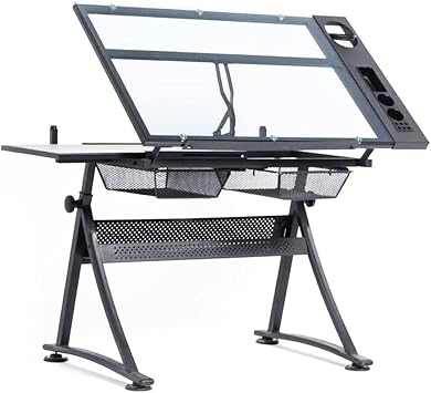 Drawing Drafting Table Adjustable Folding Board Art Workstation Craft Versatile Desk