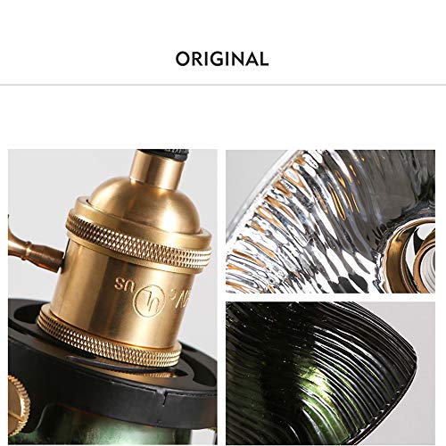 Lámpara de techo vintage E27 ideal para barras de cafeterías y bares 8