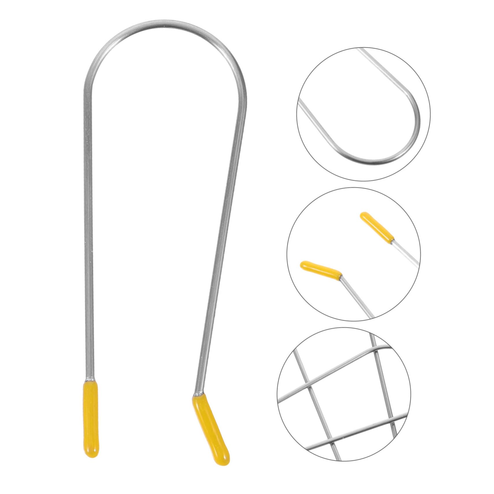 FRCOLOR 80 pinzas de repuesto para rodillos calientes, clips de repuesto para rodillos calientes, horquillas de repuesto, pinzas para el cabello, pinzas para el rizador caliente, clip de repuesto para