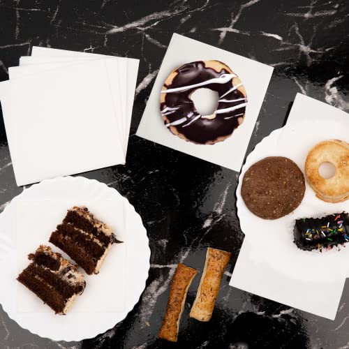 100 Pack White Cocktail Napkins Paper-White Beverage Napkins- Eco-Friendly Soft & Absorbent Disposable Square Bar Napkins For Weddings, Restaurants, Parties, Birthdays, And Everyday Use #TOP6