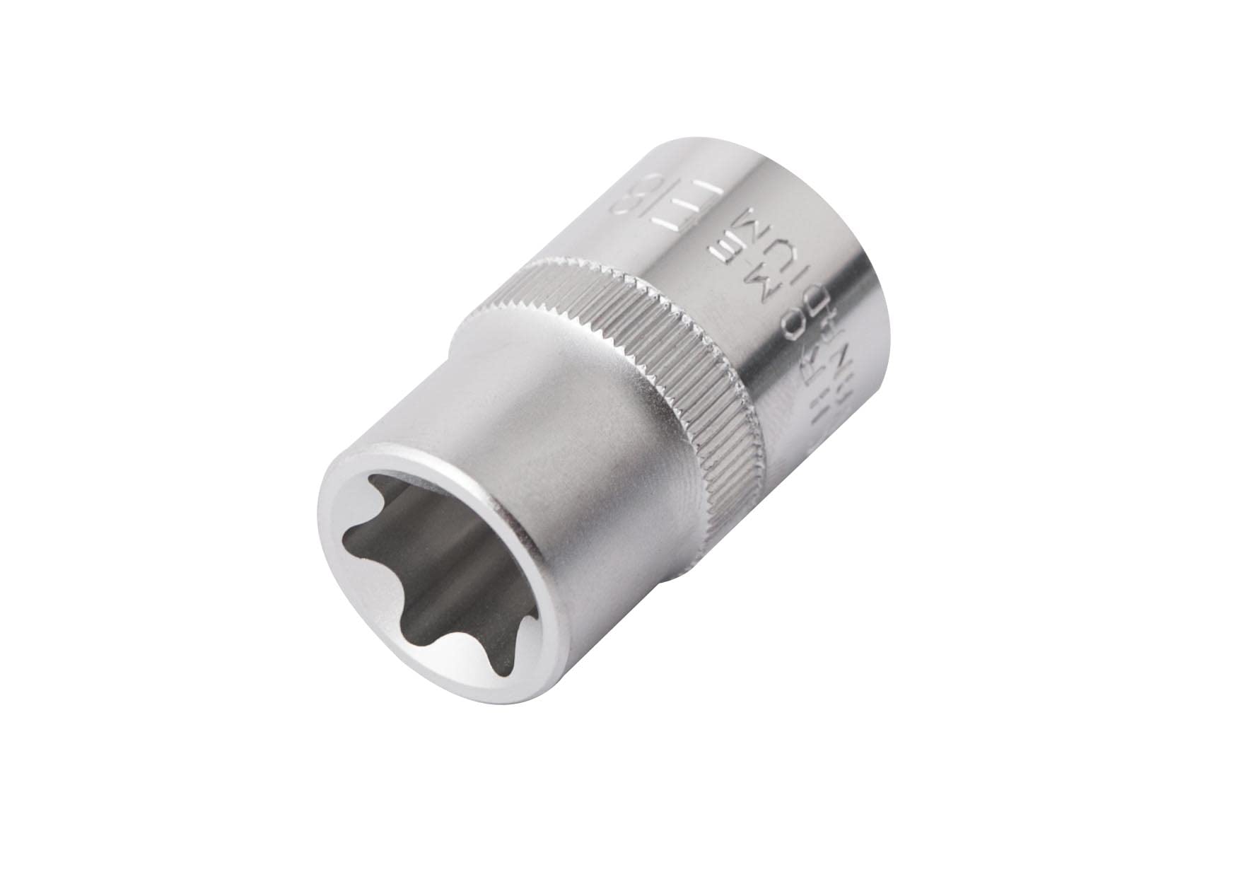 CLAS Equipements Socket Torx E22 1/2 Inch - OS 3038, Gray