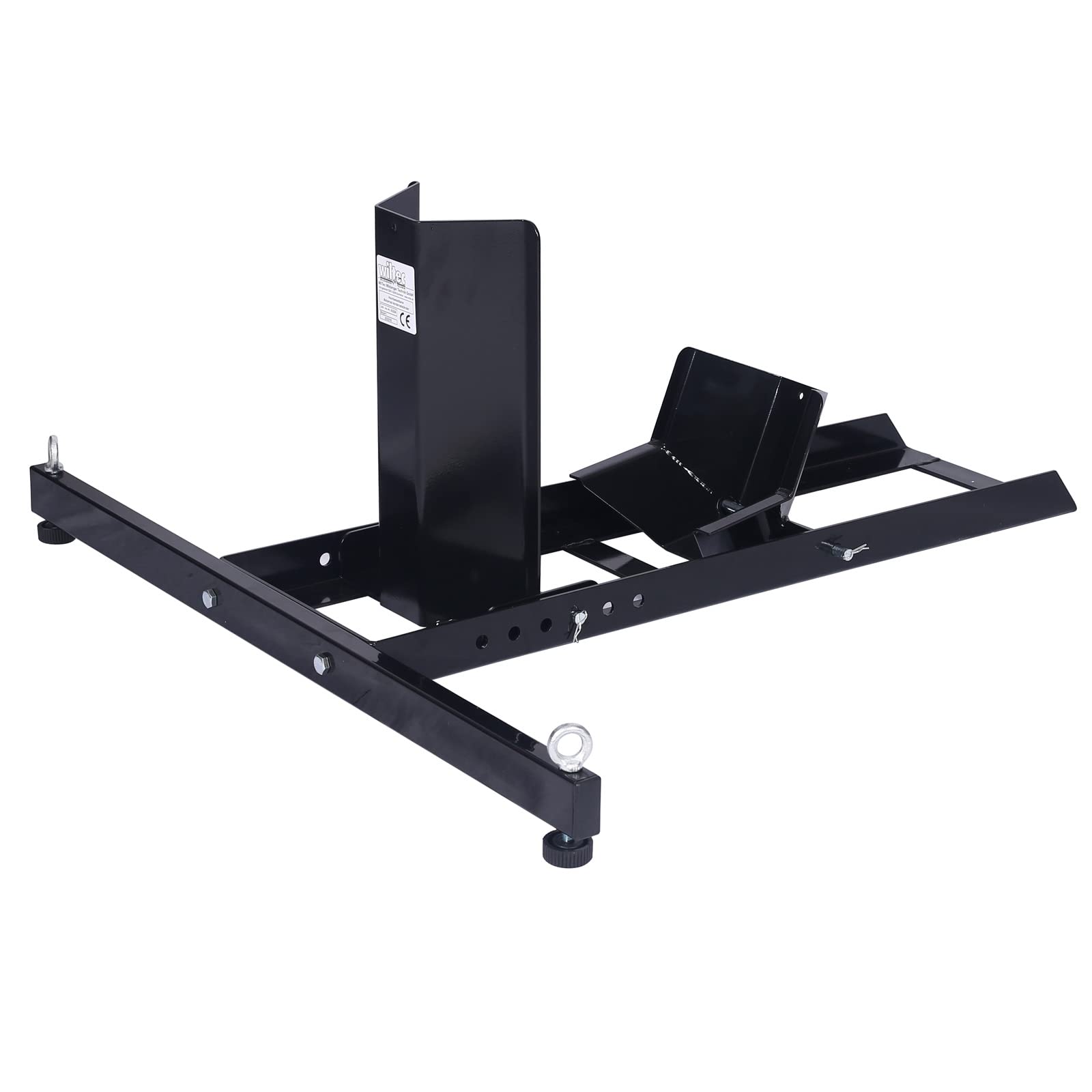 Soporte para rueda delantera de motocicleta resistente neumáticos 15-22 pulgadas con ancho 80-127mm