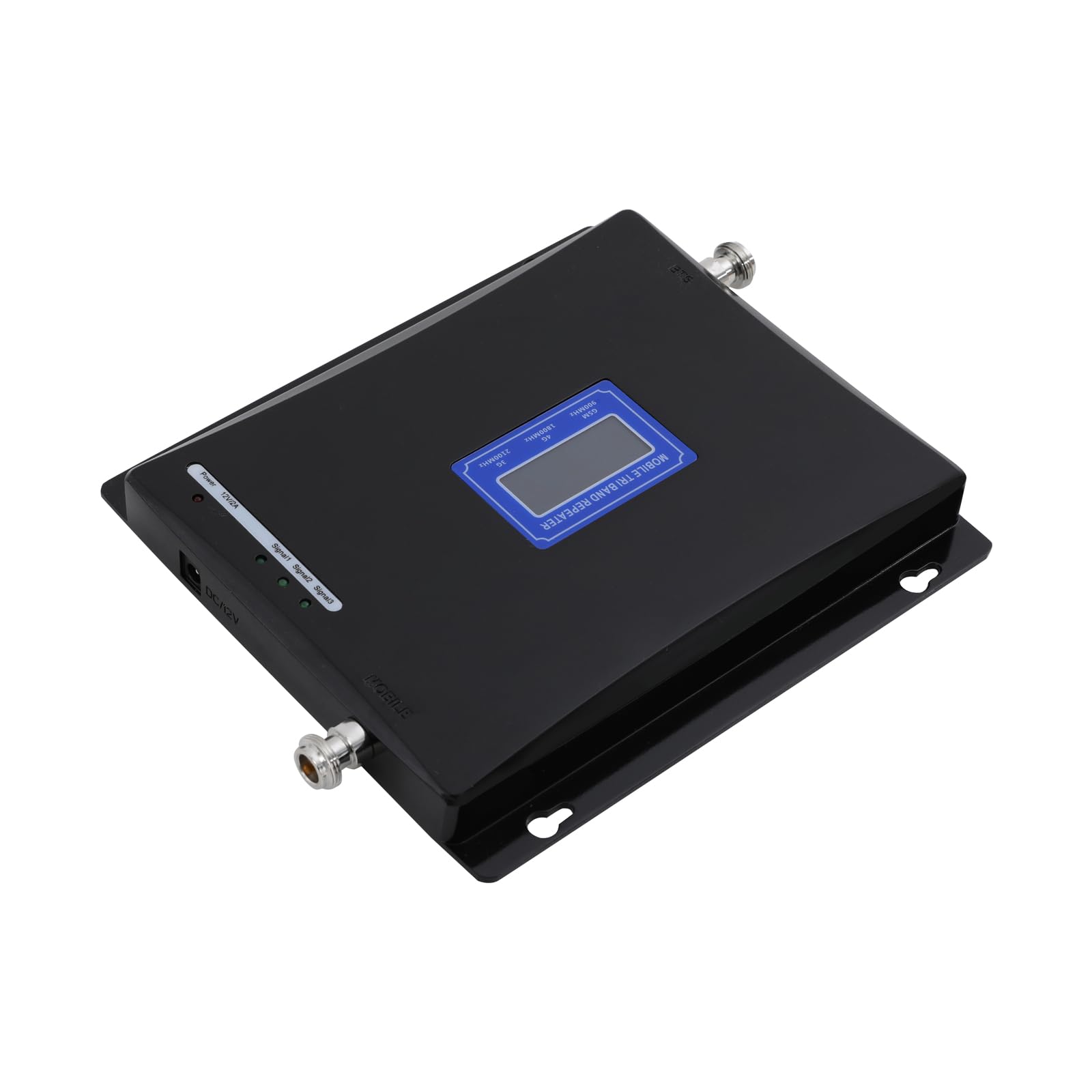 Amplificateur de signal pour téléphone portable Tri-Band 4G 3G GSM Amplificateur pour la maison et le bureau | Écran LCD et câble flexible pour une installation facile - Élimine efficacement les ruptures du signal