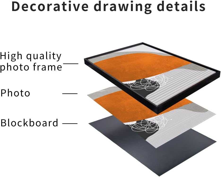 Black Frame Abstract Bright Style Wall Art 3-piece Set of Famous Paintings Posters Prints Minimalism Natural Fusion Living Room Bedroom Bathroom Office Wall Art Deco Large Size 24 X 32 (24 X 32) Black Frame Abstract Bright Style Wall Art 3-piece Set of Famous Paintings Posters Prints Minimalism Natural Fusion Living Room Bedroom Bathroom Office Wall Art Deco Large Size 24 X 32 (24 X 32)