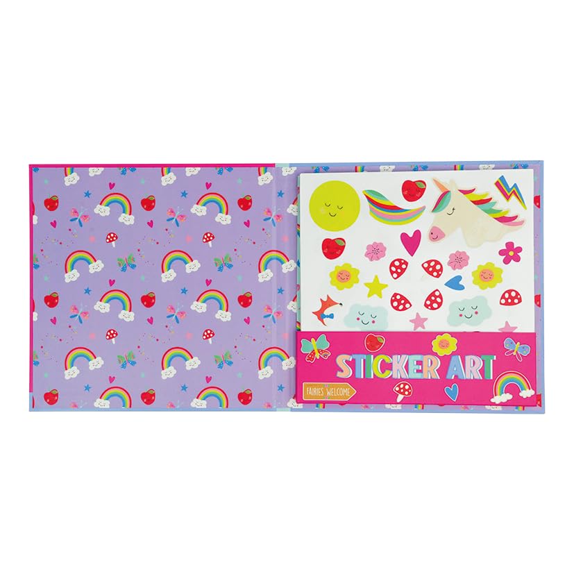 Floss & Rock Rainbow Fairy Set d'autocollants