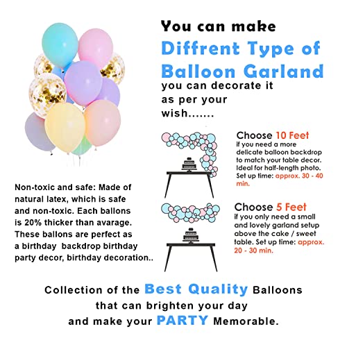 Image of Party Propz Paper,Carsdtock,Foil,Latex Unicorn Theme Birthday Decorations Items- 63Pcs Two Sweet Decoration|Baby Birthday Decoration Items|2Nd Birthday Decoration Items,Multicolor
