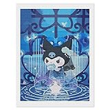 デコレーション 5D クロミ ダイヤモンドアート ポスター 壁画 DIY手芸キット ビーズアート 絵画 12"x16"