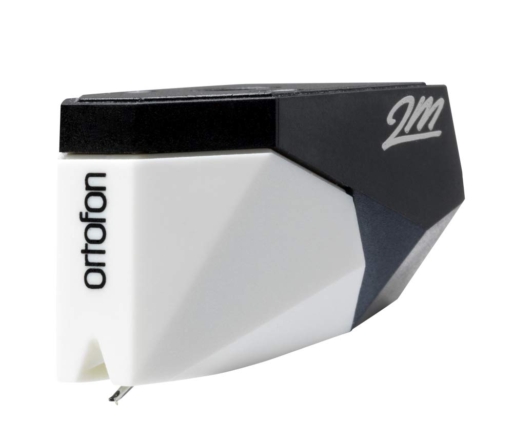 Ortofon 2M Mono - Moving Magnet Tonabnehmer optimiert für Mono-Mikrorillen-LPs | sphärischer Diamant | weiß/schwarz
