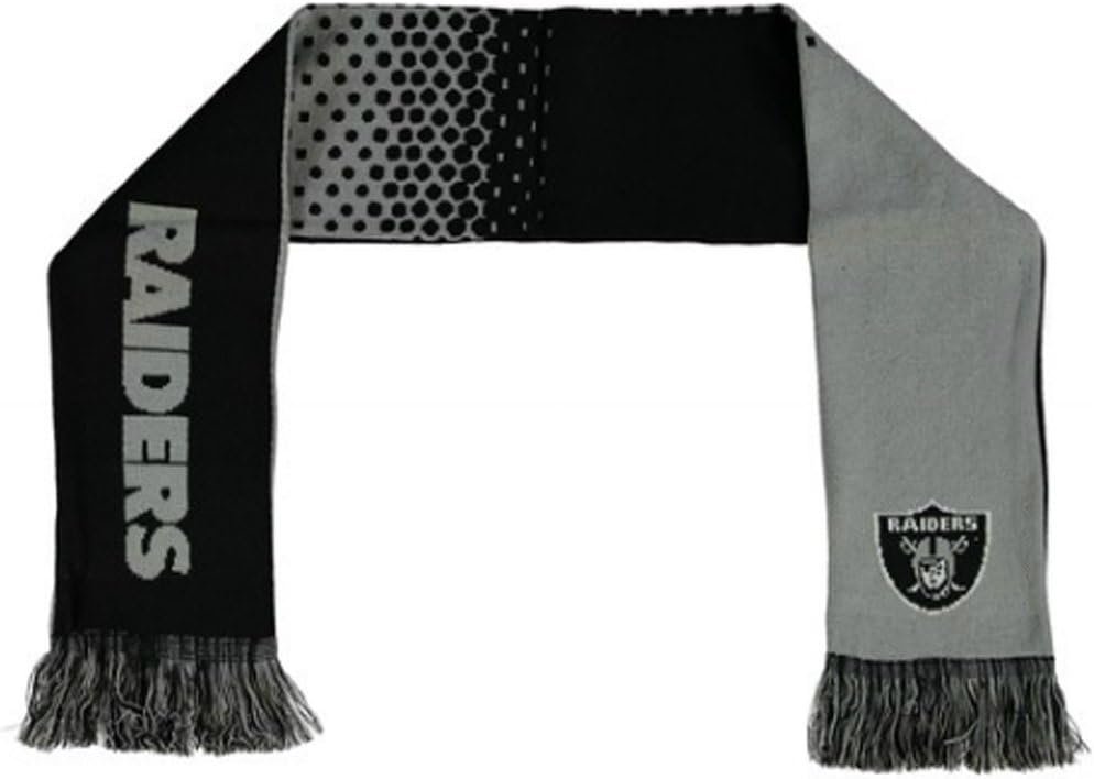 All4YourParty Oakland Raiders NFL Scarf - Black - Men's Unisex Adult Scarf - NFL Fans