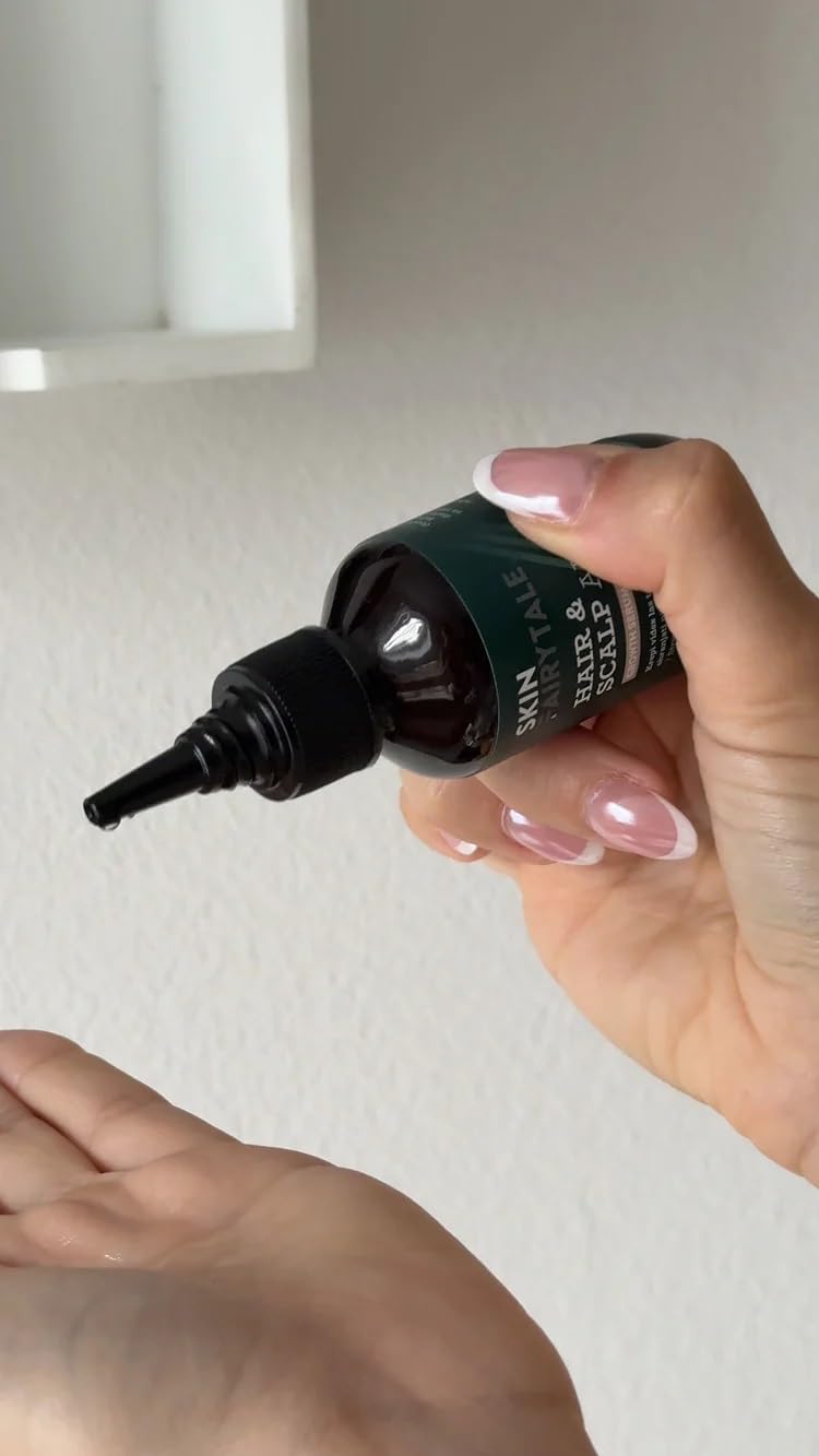 Growth Serum – +80% Haardichte Klinisch Getestet, AnaGain™ & Capilia Longa™, Gegen Haarausfall, Koffein, Biotin, Ohne Silikone, Dermatologisch Getestet, Vegan