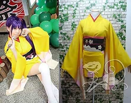 Amazon.co.jp: [SYQ] COMP コスプレ銀魂ぎんたま衣装寺門通お通