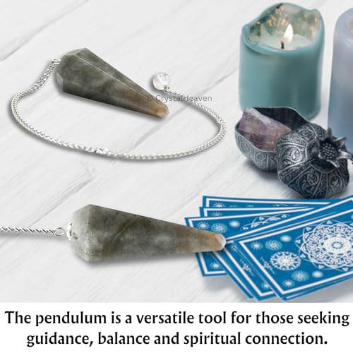 Image of Chrysoberyl Cats Eye Pendulum Dowsing Tool - Natural Crystal Pendulum for Spiritual Guidance - Premium Dowser Pendulum for Accurate Divination and Energy Healing - Perfect for Energy Healing and Chakra Balancing - Handcrafted with Precision and Elegance