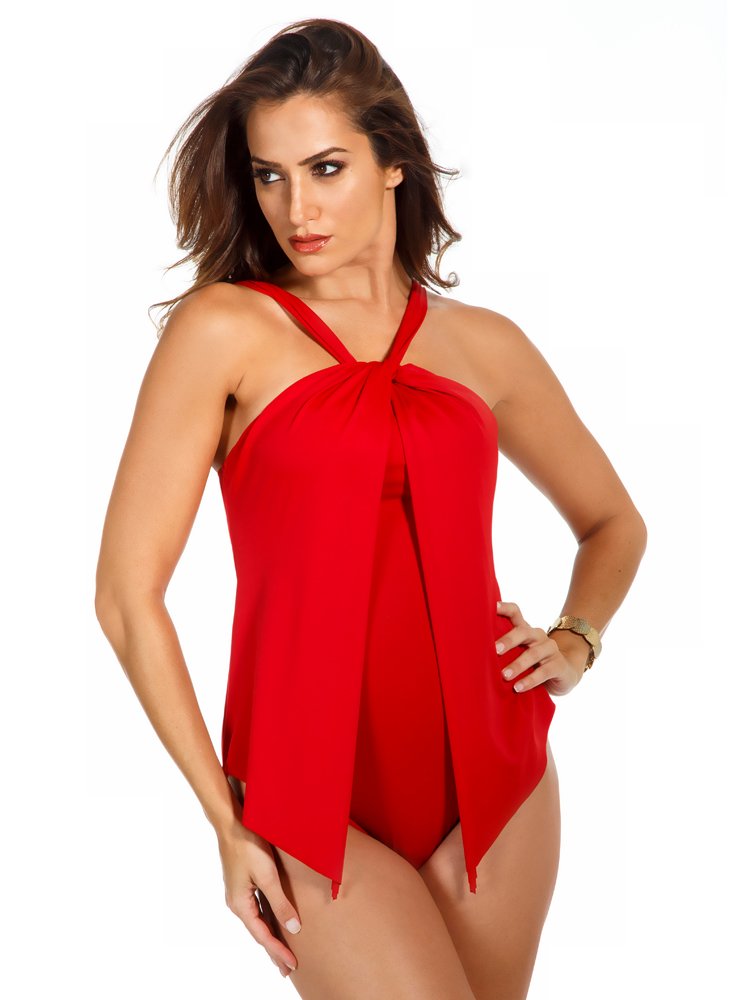 Magicsuit Solid Tara Tummy Control One Piece Swimsuit