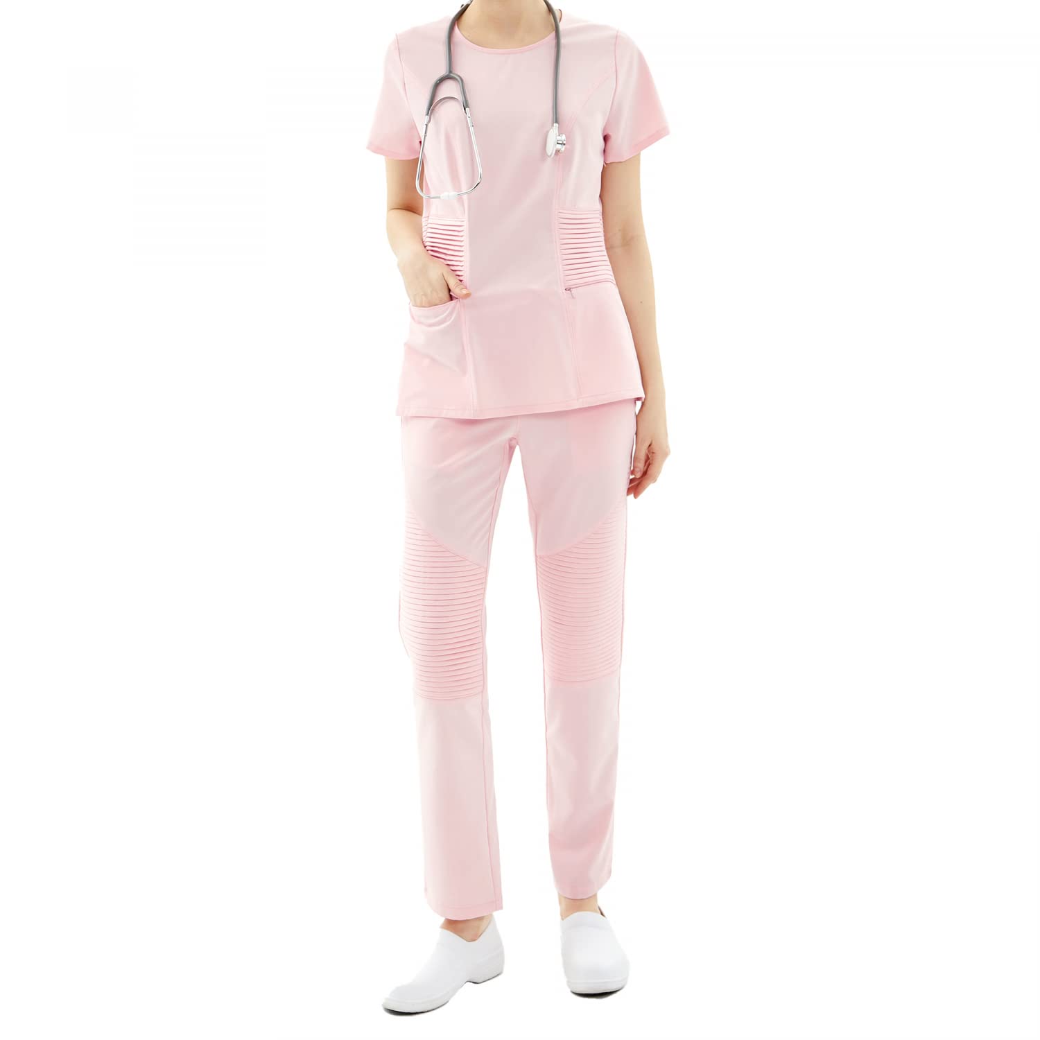 MISEMIYA - Divise SANITARIE Donna (72% Poliestere, 21% Rayon, 7% Spandex) - Divise SANITARIE Donna Divise MEDICHE 0043