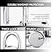 50mm Padlocks with Keys Long Shackle Use for Outdoor & Indoor Locker, Fence,Gate, Tool-Box, Chain Pack of 2