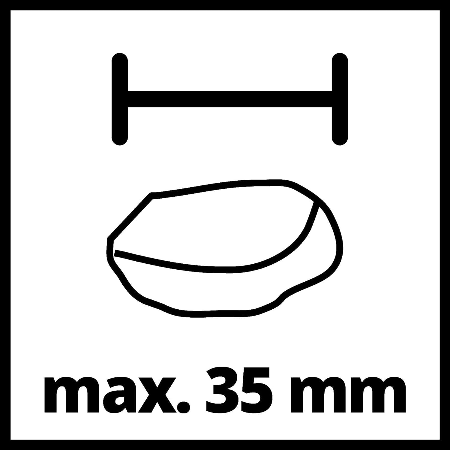 Einhell Bomba de aguas sucias - GE-DP 6935 A ECO. 690 W, capacidad de 17.500l/h, profundidad max. de inversión 7 m, conexión de manguera 47.8 mm, cuerpos extraños hasta 35 mm