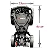 Ezeglide-Compact-Quad-Carrito-de-Golf-de-Mano-con-Ruedas-Color-Negro-Talla-na