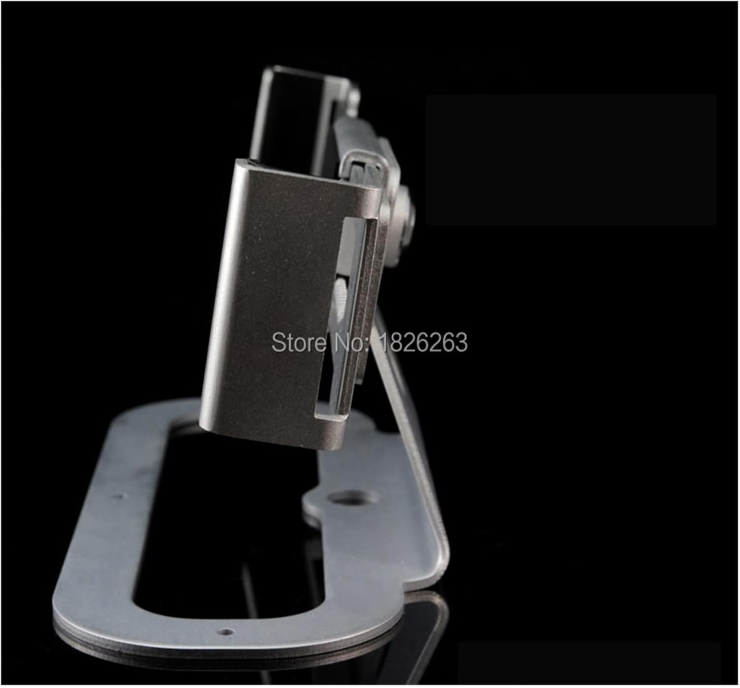L102 Aluminum Alloy Anti Theft Laptop Display Stand with Security Lock and Key 13-19 Inch Laptop Holder Bracket Tablet PC Holder