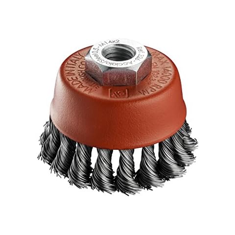 SIT 0740 Dry Brush for Grinder Steel TZ 70 in Blister Packaging Diameter 70 mm Cover