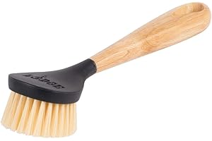 Lodge Cast Iron Scrub Brush, Ergonomically Designed Set of 2