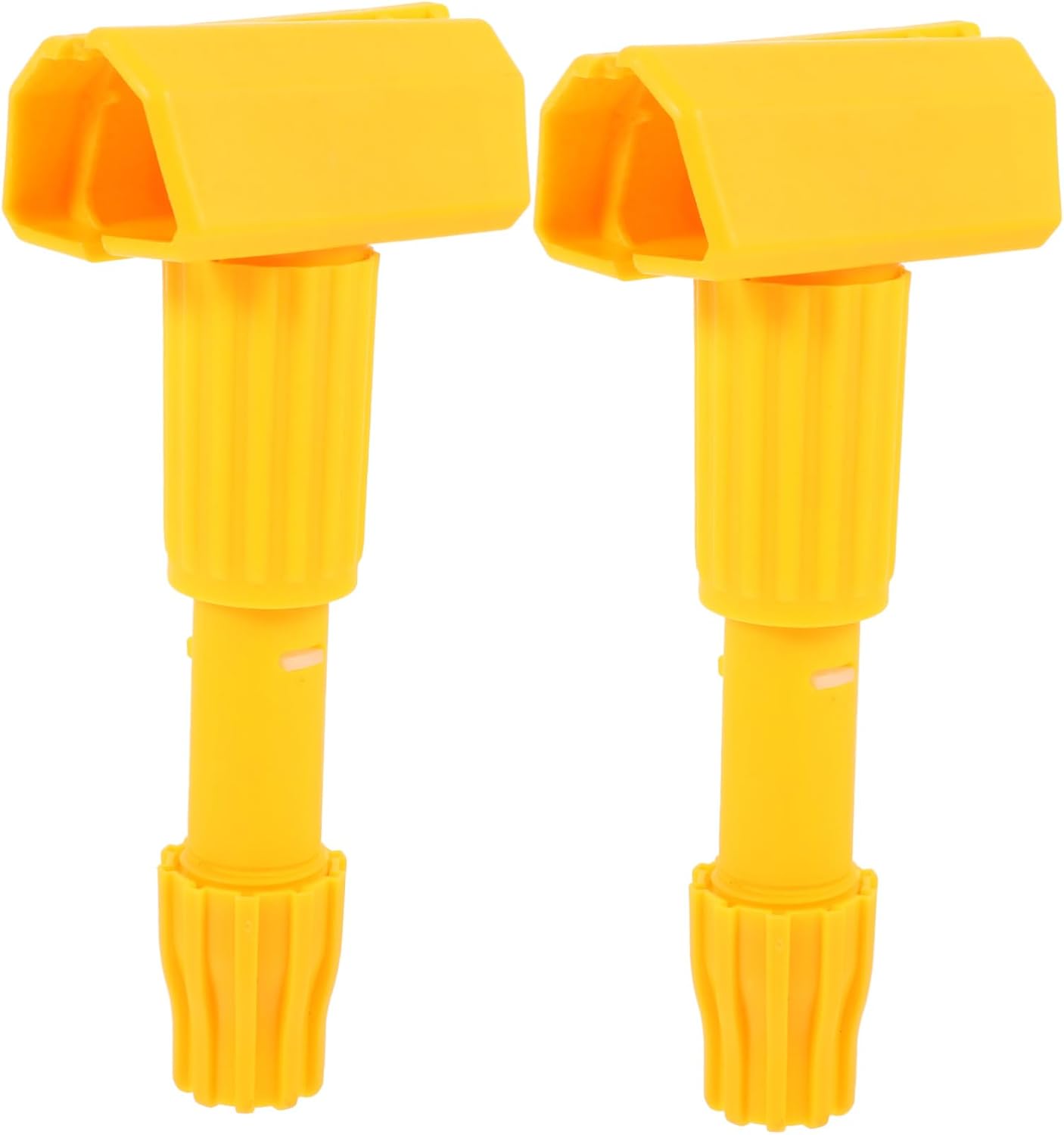 2pcs Detachable Mop Head Clamp Floor Mop Replacement Holder Head Clip for Easy Maintenance Compatible with Tile and Laminate Floors