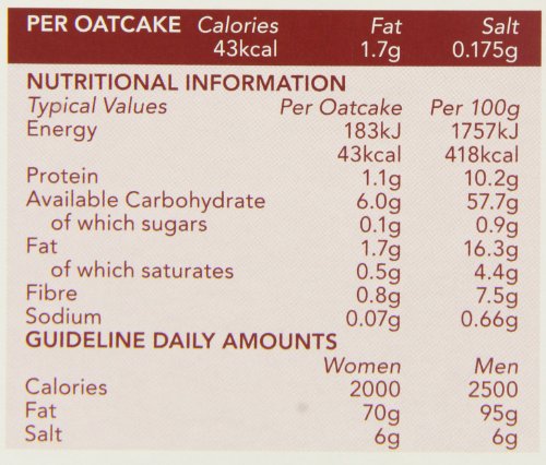 Nairn's Organic Oat Cake Crackers, 8.8-Ounce Boxes (Pack Of 6) #TOP6