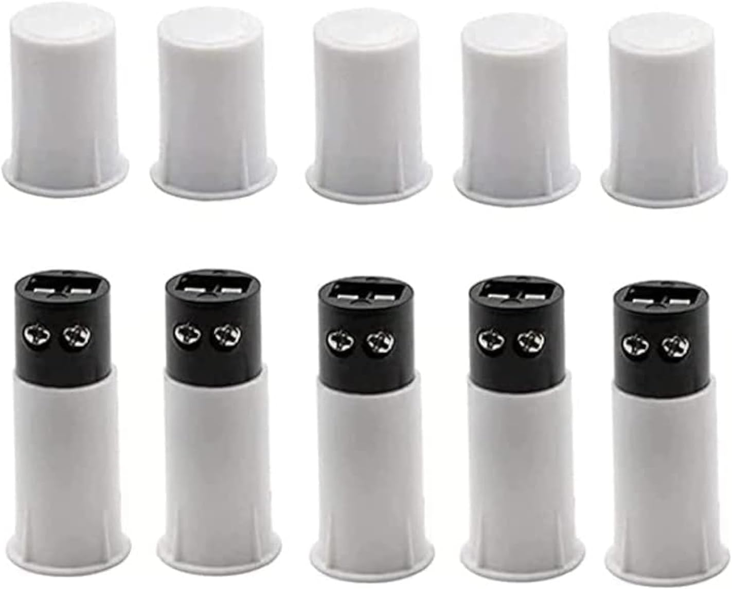 5 Sets MC-33C Normally Closed Recessed Window Door Contact Sensor Alarm Magnetic Reed Switch