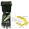 V-CHEETONG Snake Bite Proof Gloves Dexterous Animal Handling Tool Full Cover Kevlar material Reinforced Puncture Protection For Rattlesnake Cobra Pets Dogs Cats Reptiles