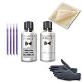 Kit de retouche de peinture pour Mercedes Dune Silver Met 296 9296 pour 2000 - Aujourd'hui, (peinture de retouche + vernis)