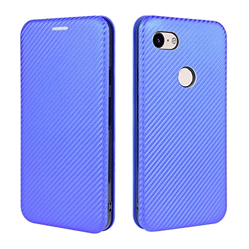 Cas de Luxe Pixel 3 en Carbone PU Finition Premium et Protection Intégrale