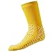 XXXL Slip Stopping Terrycloth Socks (Double Tread) (Extra Wide Bariatric) (Yellow) (3 Pairs)