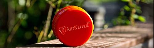 Miniatura 3 de AidKeeper - Funda rígida resistente al agua para almacenamiento y protección de audífonos, baterías de repuesto y otros dispositivos auditivos, Azul