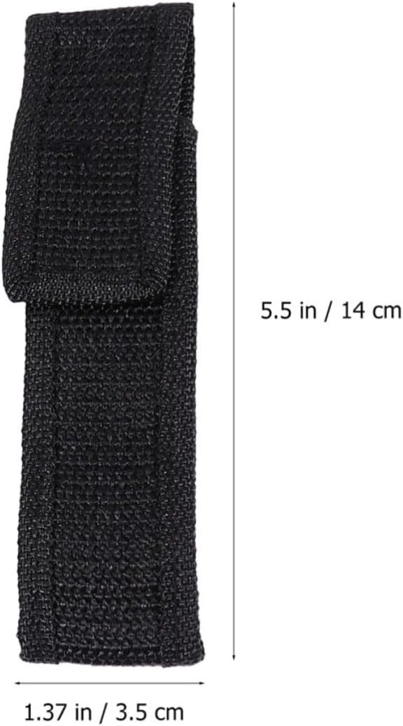 5pcs Cloth Flashlight Holder Pouch for Hiking and Climbing Use image 2
