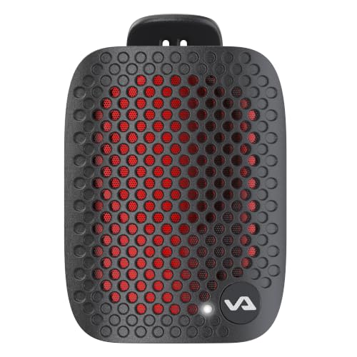vanhuz Blaster Micro Wearable Bluetooth Speaker, Clip-On Wireless Small Portable Speaker with Built-in Mic (Non-Magnetic), IPX7 Waterproof, TWS, Hands-Free Music/Calls for Work/Cycling/Running, Black - image 1