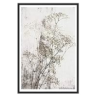 SIGNWIN Framed Canvas Wall Art Dried Plants Canvas Prints Home Artwork Decoration for Living Room,Bedroom - 16