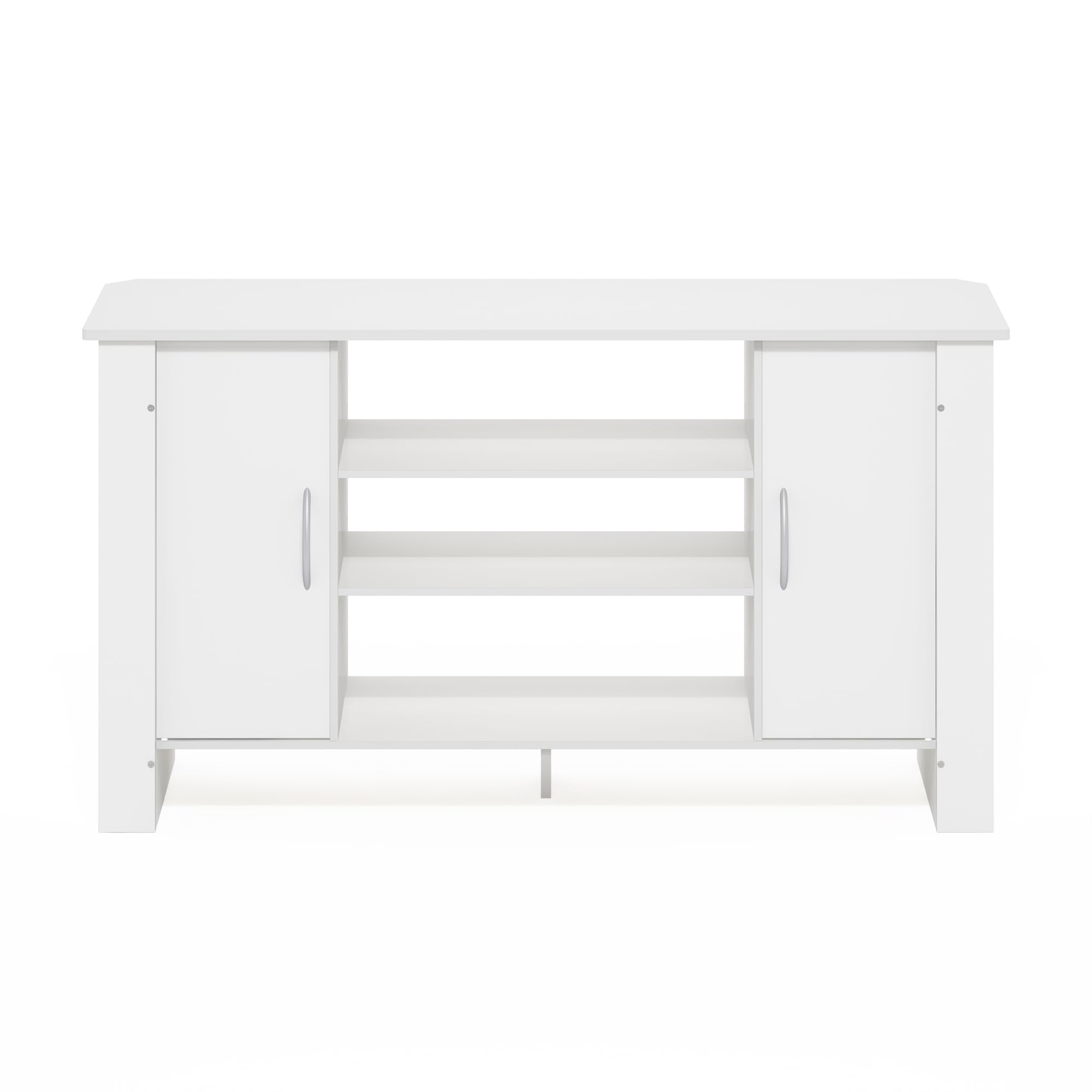 Furinno Centro di intrattenimento per Porta TV, Bianco