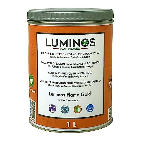Luminos LUM1111 Flame Gold Wood Stain Protector Cover