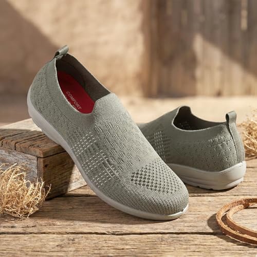 Image of Aqualite MPLS-155 Casual Slip-On Walking Shoes with Lightweight & Comfort Cushion Dailywear Shoes for Women