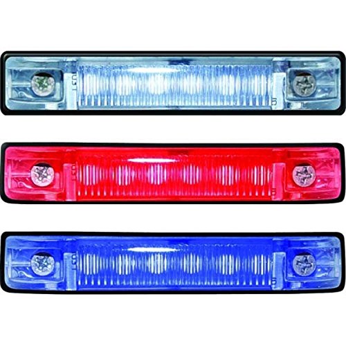 AMRT-LED-51803-DP T&H Marine RED Led Slimline Utility Lite 4''