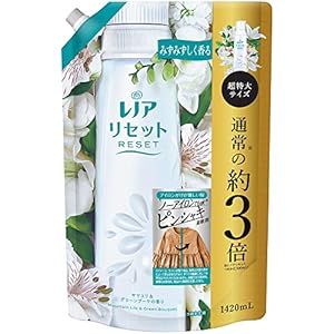 [大容量] レノア リセット 柔軟剤 ヤマユリ＆グリーンブーケ 詰め替え 1,420mL