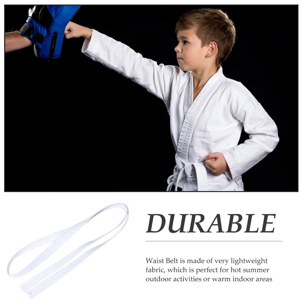 Toddmomy 2 Pz Cintura Taekwondo Cotone Cintura Karate Classifica Cinture Arti Marziali TKD Aikido Cintura Uniforme 280 Cm
