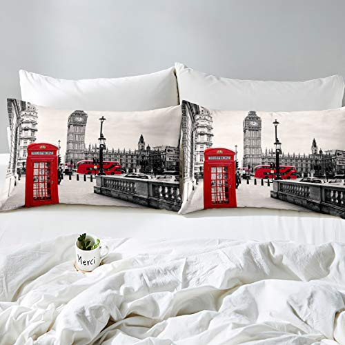 Loussiesd Modern Duvet Cover Set King Size - Image 2